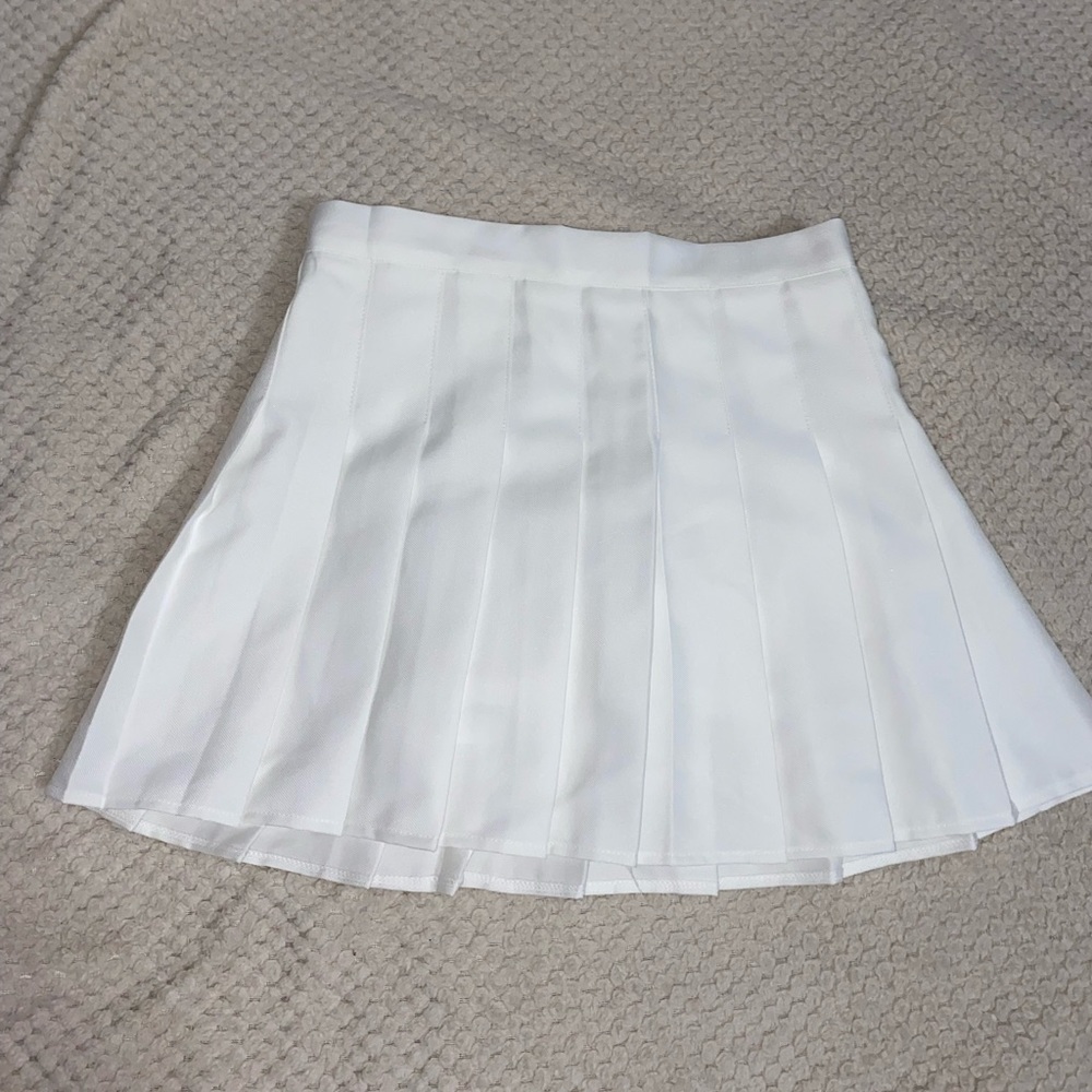 White skirt